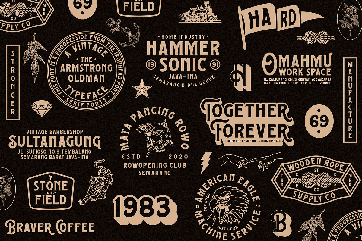 The Armstrong Oldman, a Font by ngene (Photo 2 of 7)