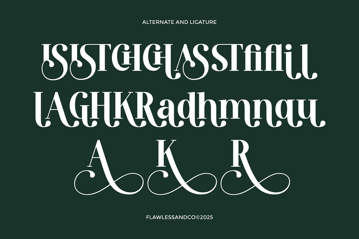 Advent Passage - Elegant Serif Font, a Serif Font by Flawless And Co (Photo 10 of 10)