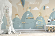 KIDS WALL & FRAMES Mockup Bundle - 4, a Product Mockup by Yuri-U (Thumbnail 11 of 38)