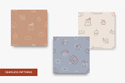 Cute Autumn - doodle style clipart, a Decorative Illustration by Barkova Nadya (Thumbnail 2 of 7)