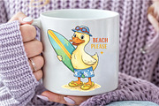 Summer Duck Sublimation Bundle, an Illustration by Libby Wishes (Thumbnail 4 of 12)