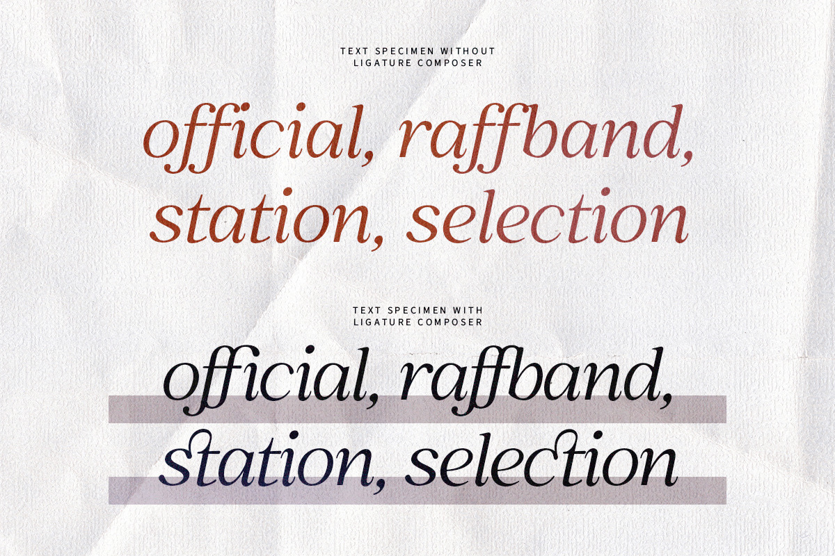 The Romantic Editorial | 18 Fonts, a Serif Font by Skinny Type (Photo 7 of 13)