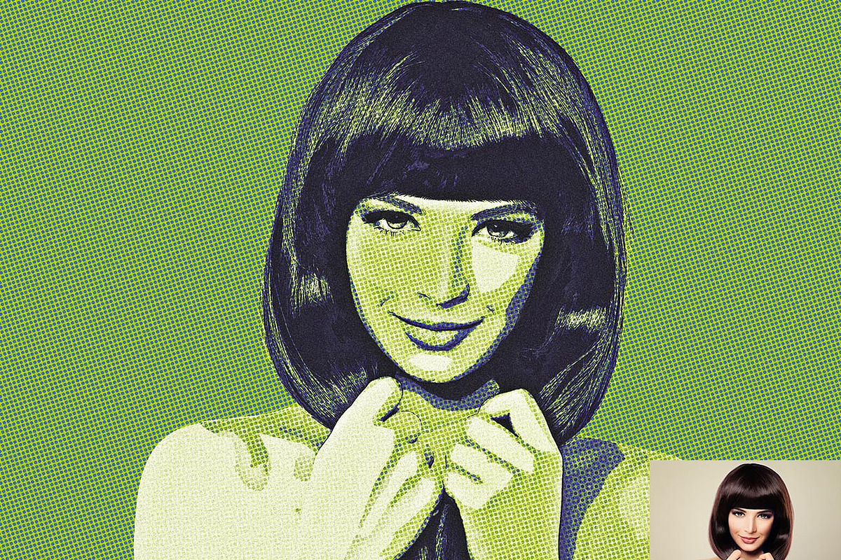 Pop Art Halftone Effect Ps Action, an Action Add-On by Studio Retouch (Photo 6 of 12)