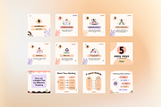 Therapist Instagram Templates, a Social Media Template by Adored Templates (Thumbnail 8 of 10)
