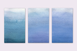 WATERCOLOR BLUE GRADIENT