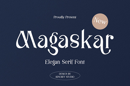 Magaskar - Elegan Serif Font