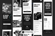 Up you studio - Music Studio Agency, a Landing Page Template by SLAB! Design (Thumbnail 4 of 5)