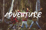 Blackshake custom brush font, a Script Font by BLISS DESIGN (Thumbnail 2 of 5)