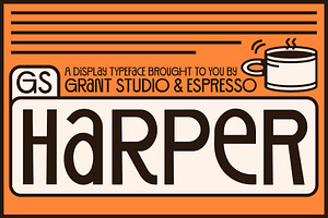 Harper | Modern Display Sans Serif
