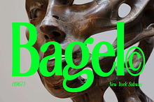 Bagel Typography
