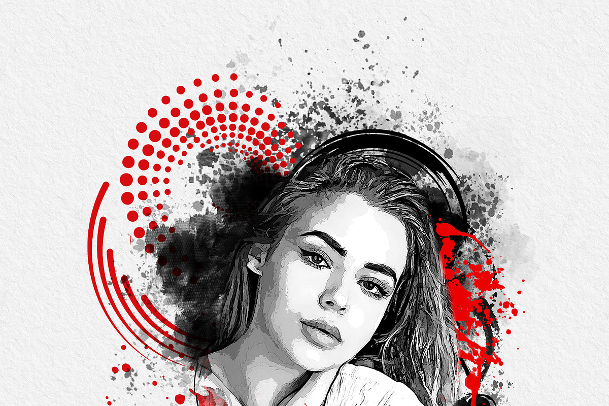 Artistic Watercolor Tattoo Art, an Action Add-On by MRI STUDIO (Photo 28 of 28)