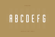 Juvenilia - Geometric Font Family, a Sans Serif Font by alpercakici (Thumbnail 5 of 18)
