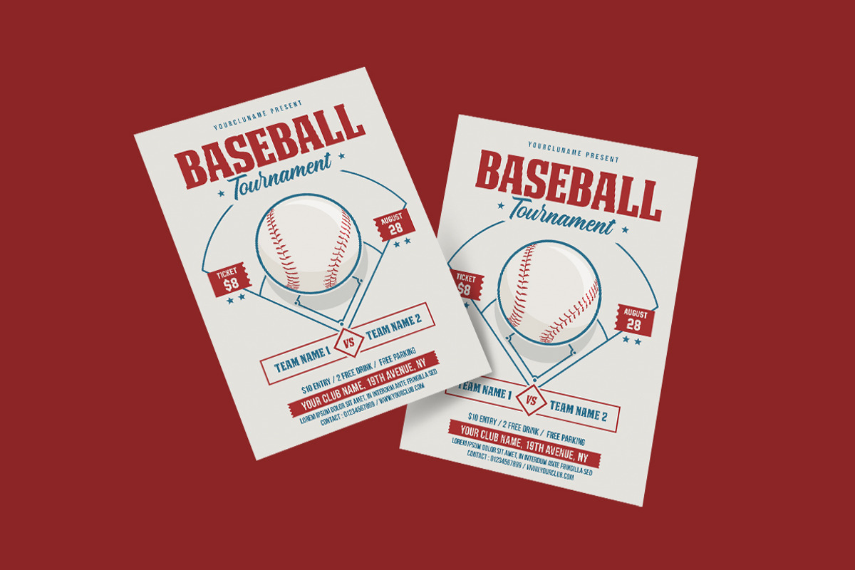 Baseball Tournament, a Print Template by DesignWorkz (Photo 2 of 2)