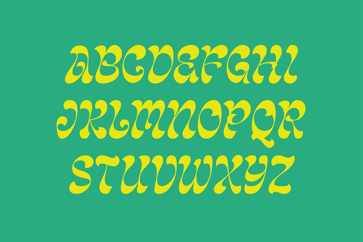 Luizane Groovy Font, a Font by Panatype™ Studio (Photo 3 of 10)