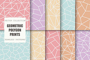 Geometric polygon seamless patterns, a Pattern Graphic by ExpressShop (Thumbnail 1 of 3)
