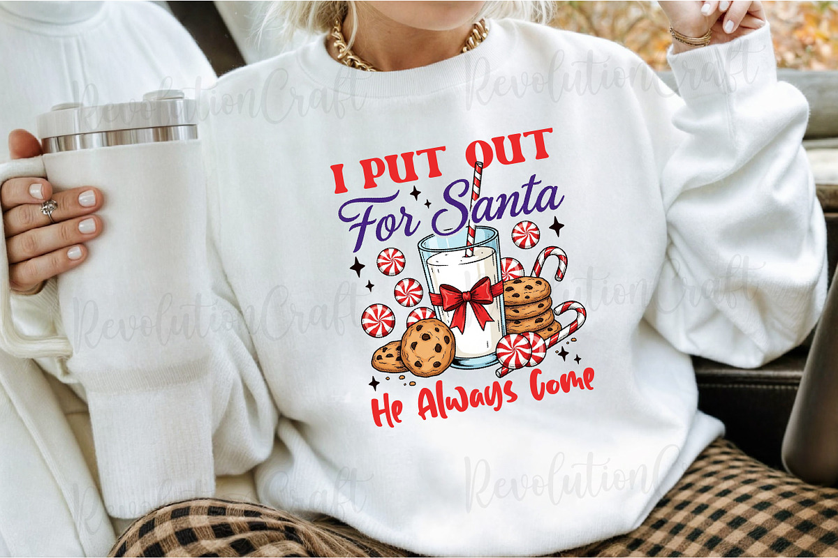 I Put Out For Santa Png, Christmas, an Illustration by OK Design (Photo 2 of 4)
