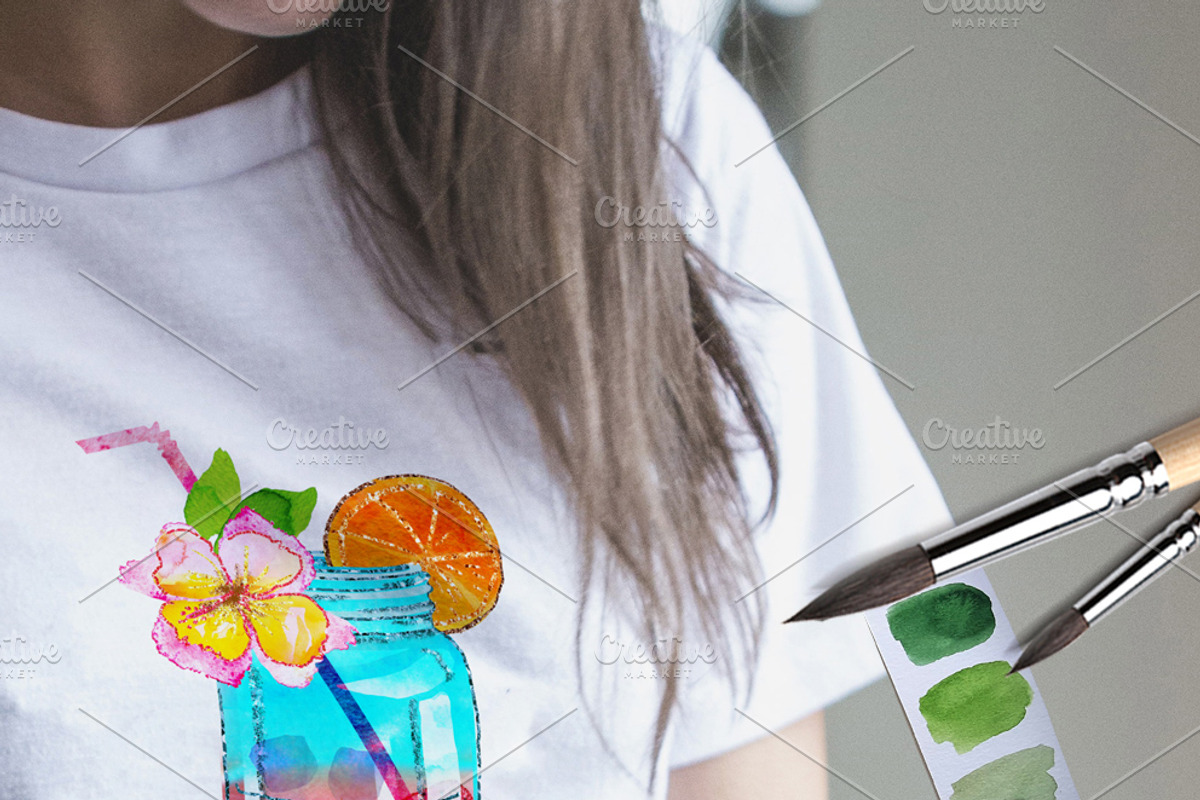 Summer drink clipart, a Food Illustration by Download Graphic Art (Photo 4 of 5)
