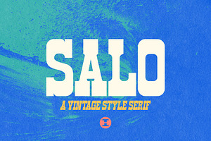 Salo - Display Font