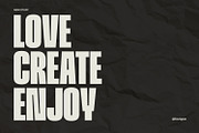 Borckey Display Typeface, a Sans Serif Font by Foxtype (Thumbnail 9 of 10)