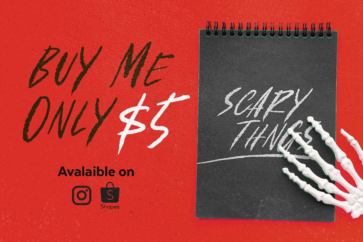 Under Terror - Creepy Rough Font, a Font by Sarid Ezra (Photo 6 of 8)