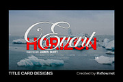 Title Card Designs, a Graphic by Pixflow (Thumbnail 3 of 9)