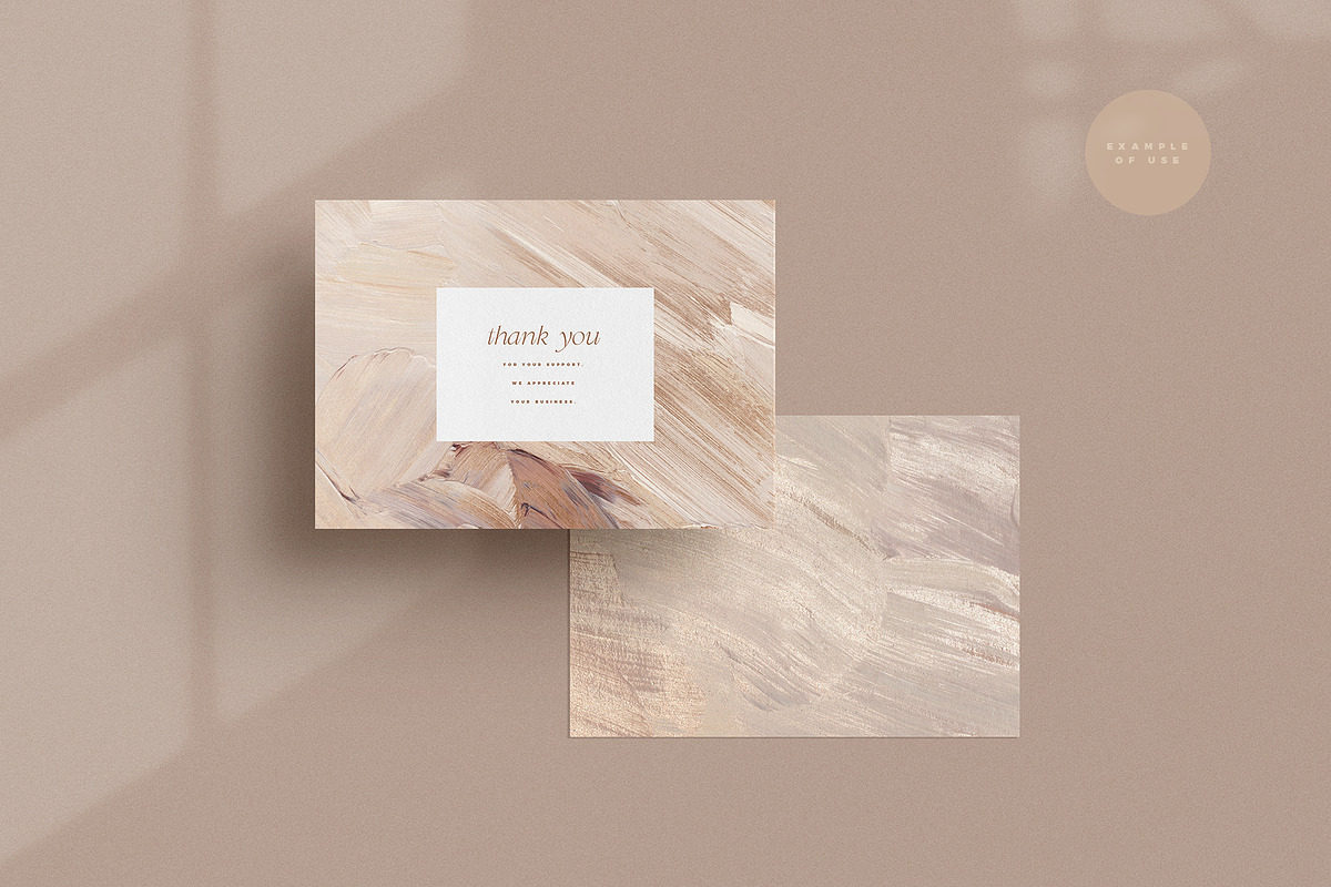 Neutral & Gold Abstract Backgrounds, a Texture Graphic by Basia Stryjecka (Photo 9 of 17)