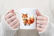 Autumn Animals Clipart, an Illustration by designcity5 (Thumbnail 4 of 5)