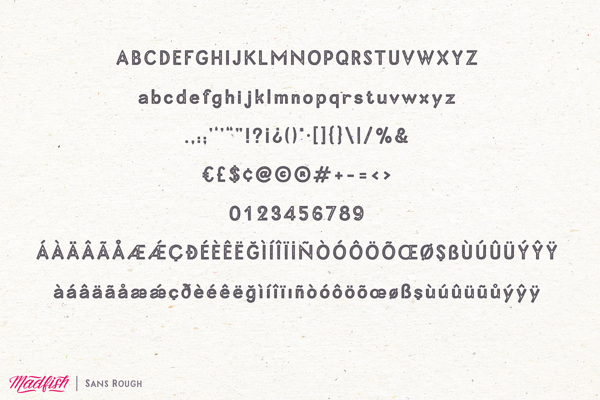 Madfish Font Family ++ EXTRAS, a Script Font by Ayca Atalay (Photo 15 of 15)