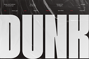 NV Dunk – Condensed Sans Serif, a Sans Serif Font by Novaratype (Thumbnail 1 of 15)