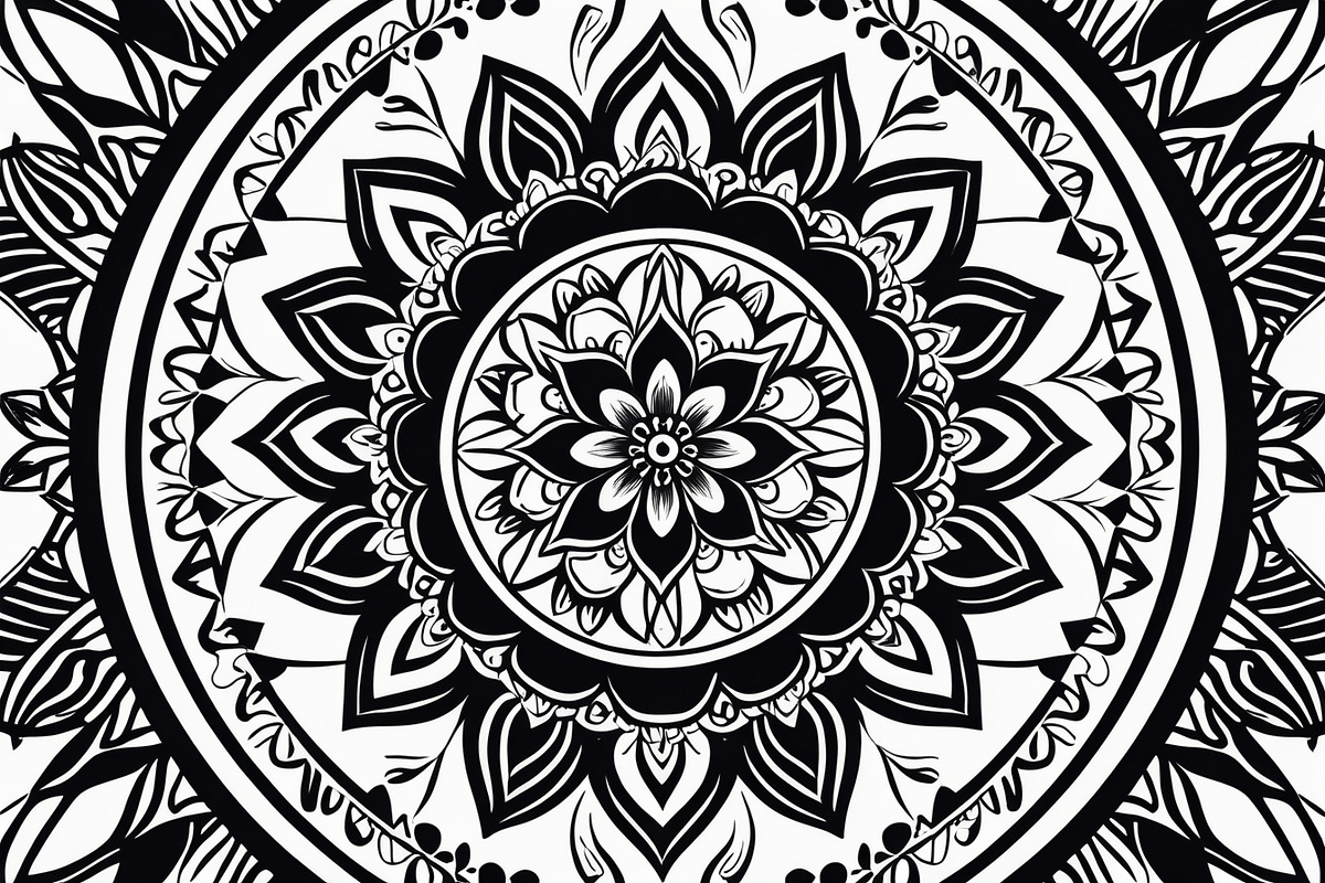 Floral Mandala Vector Bundle, an Illustration by jahid234 (Photo 5 of 7)