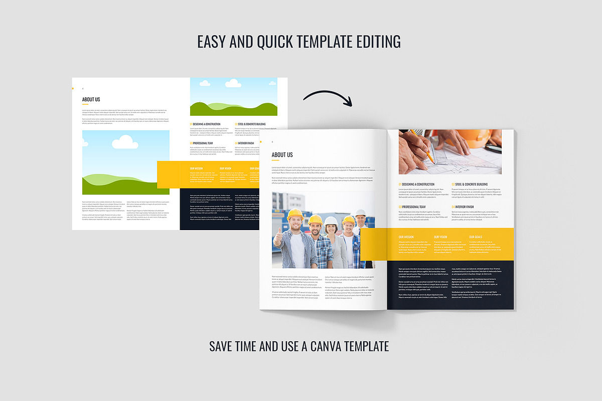 Builder Construction Company Profile, a Brochure Template by artbart (Photo 7 of 7)