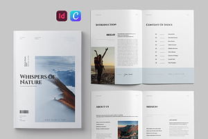 Photo Book Layout | Canva, a Brochure Template by Pixelpick