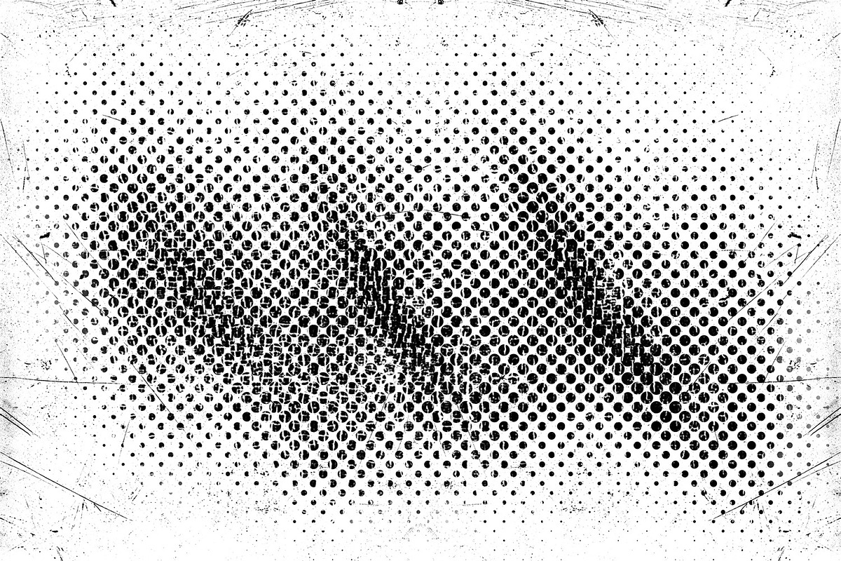 Grunge Halftone Textures, a Texture Graphic by alexdndz (Photo 3 of 11)