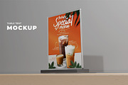Table tent mockup, an Advertising Mockup by My Mockup (Thumbnail 1 of 5)