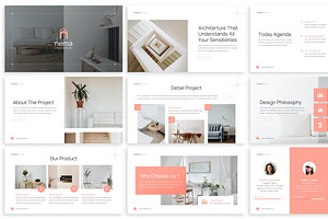 Nema - Interior Design Google Slides