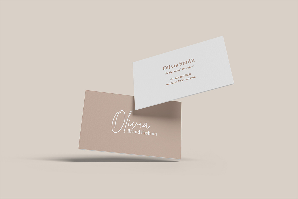 Business Card Mockup Bundles, a Business Card Template by Graphic Aesthetic (Photo 11 of 22)