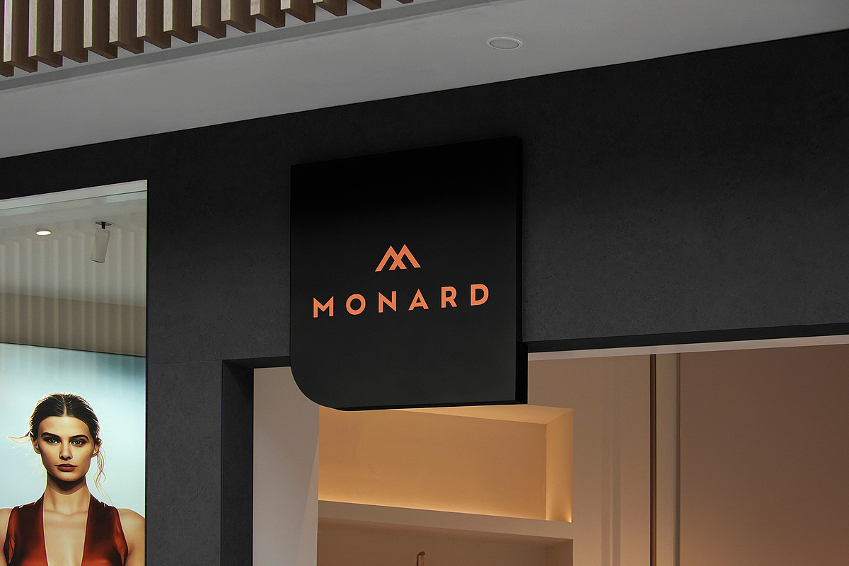 Logo Mockup Minimal Store Sign, a Product Mockup by Asylab (Photo 4 of 5)