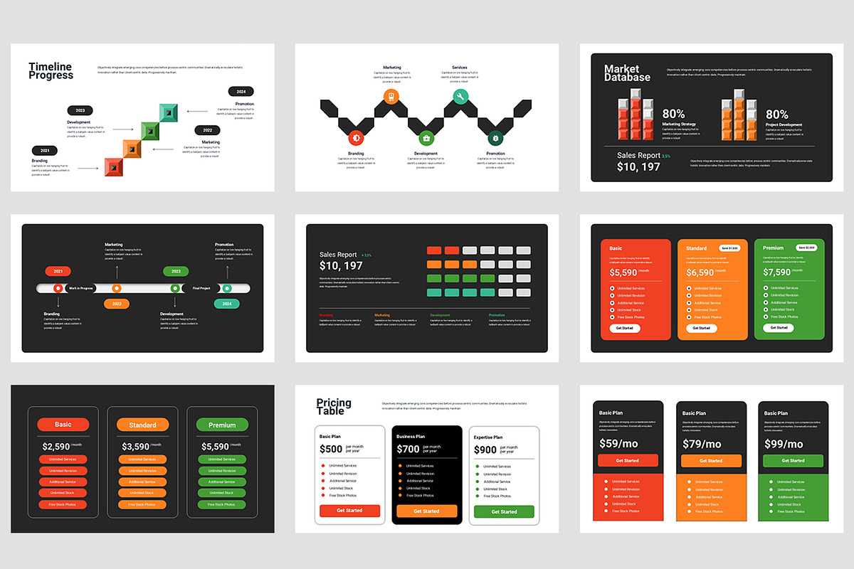 Kova: Infographic Powerpoint, a Presentation Template by Punkl Camp (Photo 5 of 9)