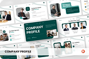 Fickle - Company Profile Powerpoint, a Presentation Template by SquidPixey (Thumbnail 1 of 6)