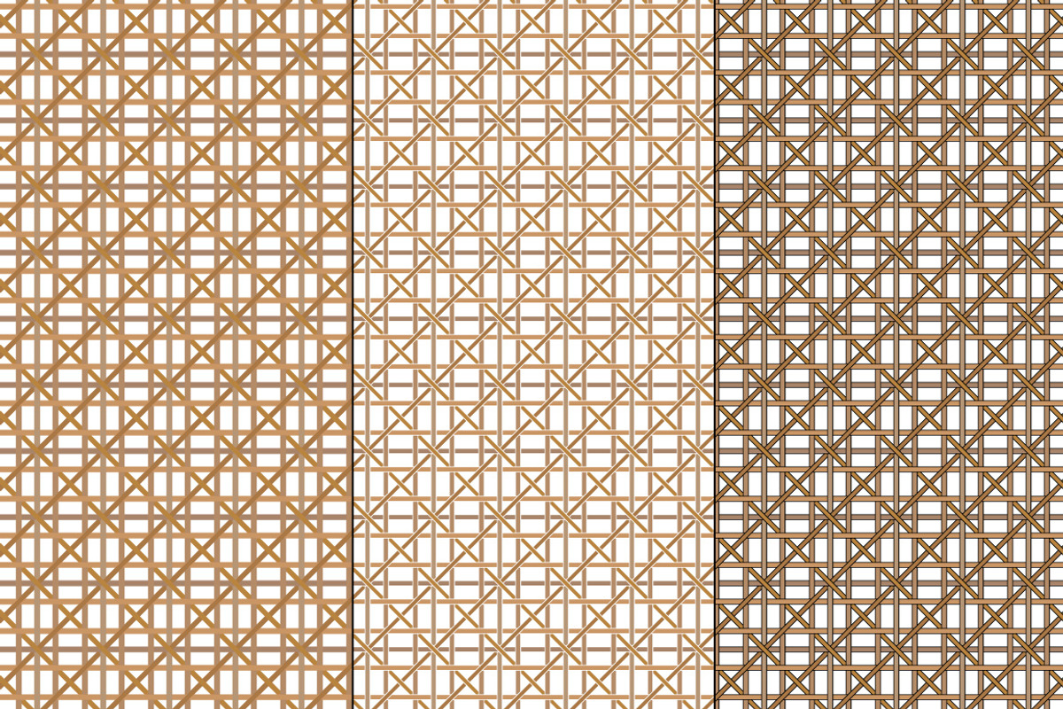 Square Lattice Caning Patterns, a Pattern Graphic by Melissa Held Designs (Photo 4 of 5)