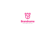 Rose & Castle Logo, Rosecastle, a Branding & Logo Template by Maryam Design Studio (Thumbnail 2 of 5)