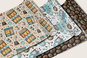 Watercolor Coffee Collection, a Decorative Illustration by Aquarellka (Thumbnail 6 of 8)