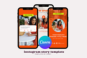 45-Pack Instagram Podcast Promo Kit, a Social Media Template by Templates by Carey (Thumbnail 6 of 9)