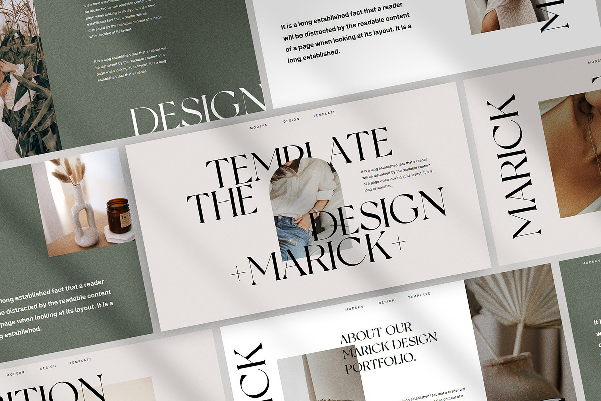 Marick Presentation Template