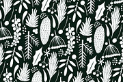Christmas Plants Vector Collection, a Decorative Illustration by Lubov Illustrations Shop (Thumbnail 6 of 6)