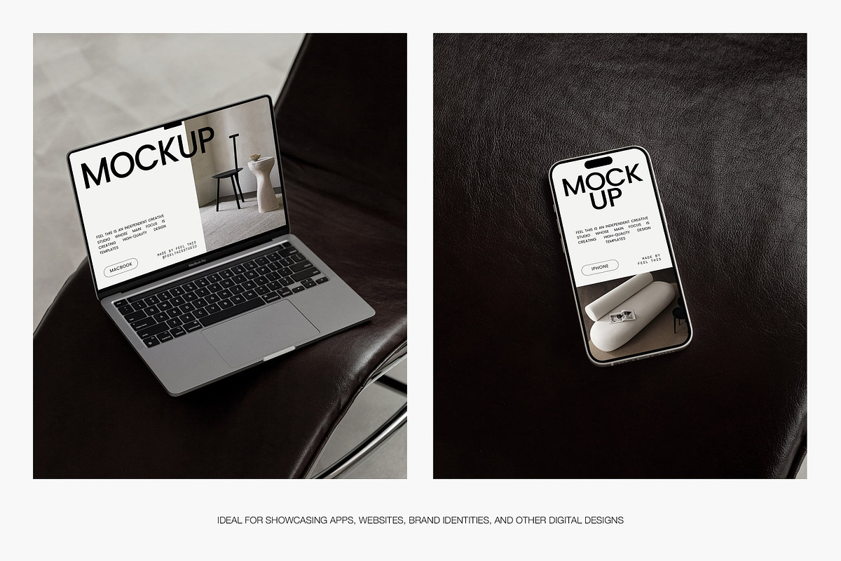 Apple Mockups | MacBook iPhone iPad, an iPhone Mockup by Feel This (Photo 8 of 10)