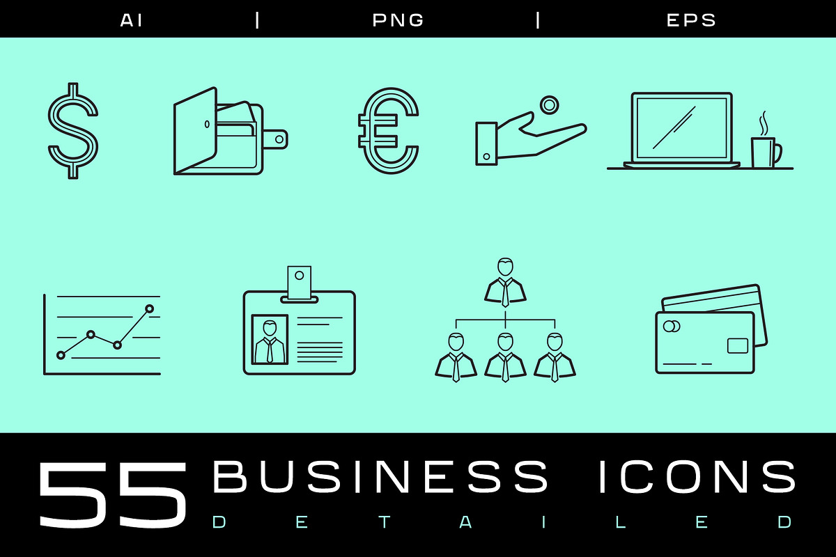 Vector icons | Business, an Icon by Level up (Photo 1 of 3)