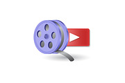 Blogger and Influencer 3D Icons Set, an Object Graphic by Aimagenarium@gmail.com (Thumbnail 11 of 21)