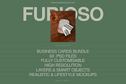 Business Cards Mockup Bundle – 6 PSD, a Merchandise Mockup by FURIOSO mockups (Thumbnail 2 of 15)
