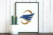 Circle Eagle Hawk Falcon Bird Logo, a Branding & Logo Template by jongcreative (Thumbnail 4 of 4)